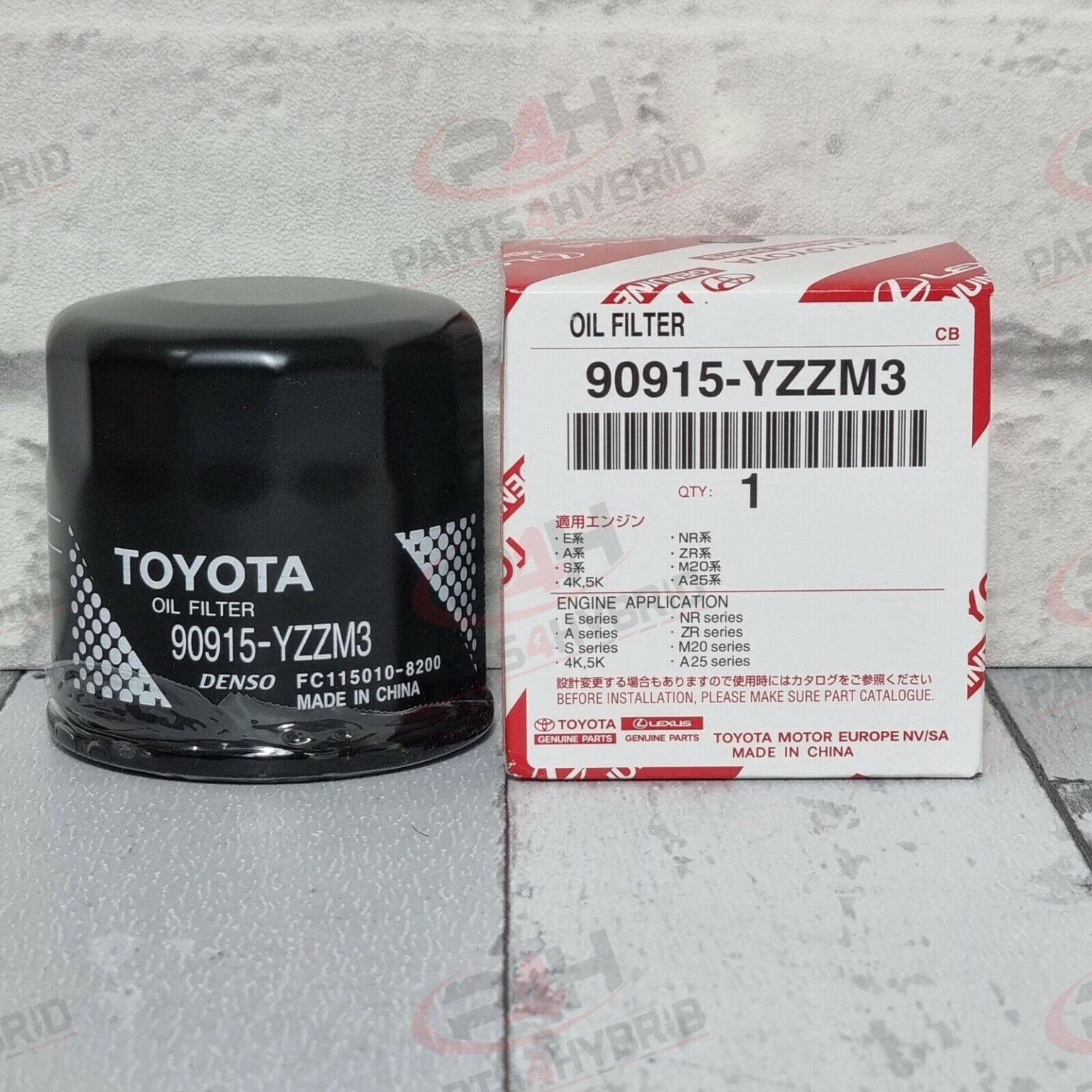 GENUINE TOYOTA YARIS OIL FILTER MXPH11 2020 TO 2022 OEM PART 90915