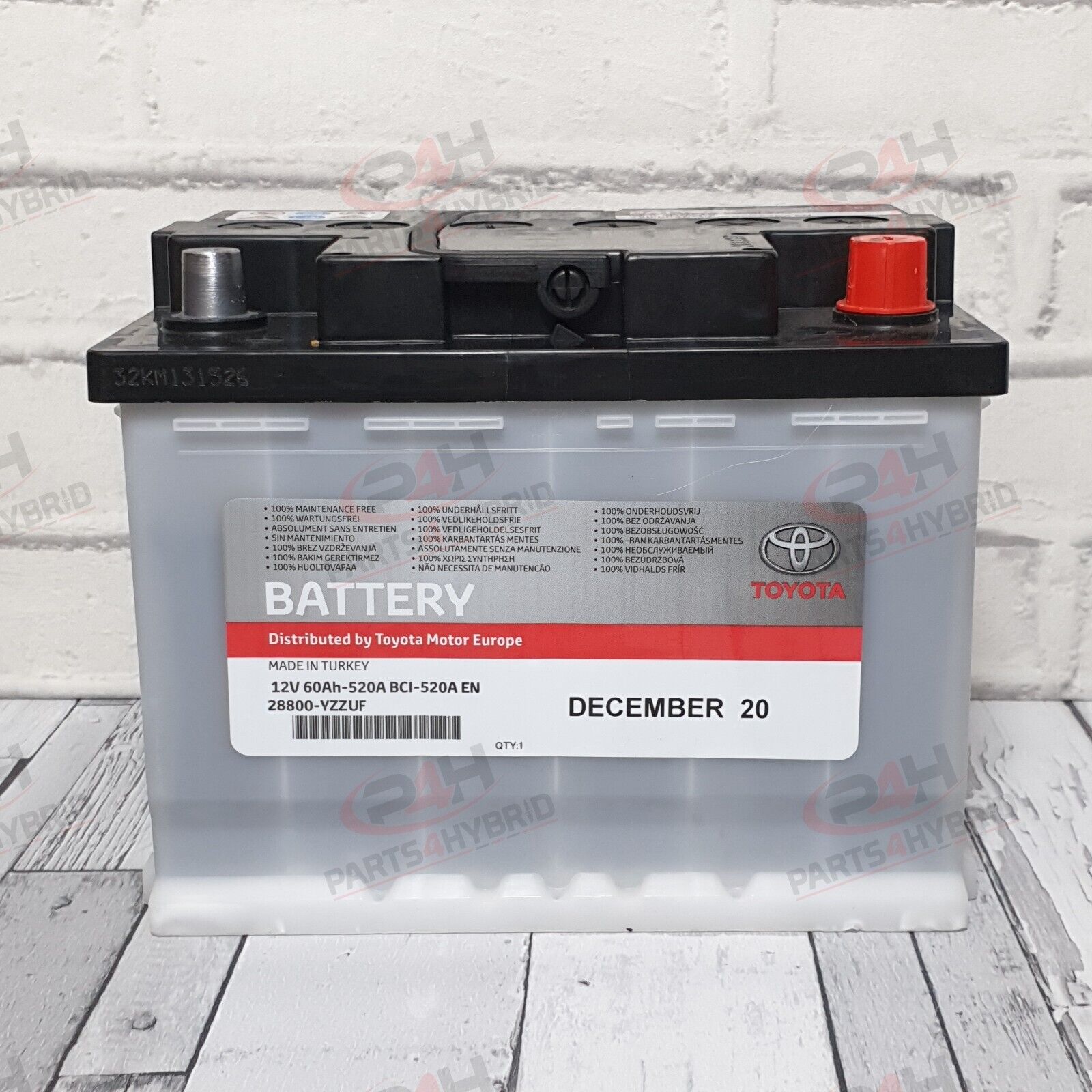 Caltric Batería AGM Compatible Con Yamaha Grizzly 90...