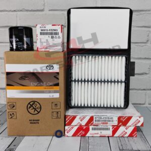 Genuine Toyota Prius 1.5L Service kit 2003-2009 NHW20 2nd Gen 5 Litres 5W30 Oil