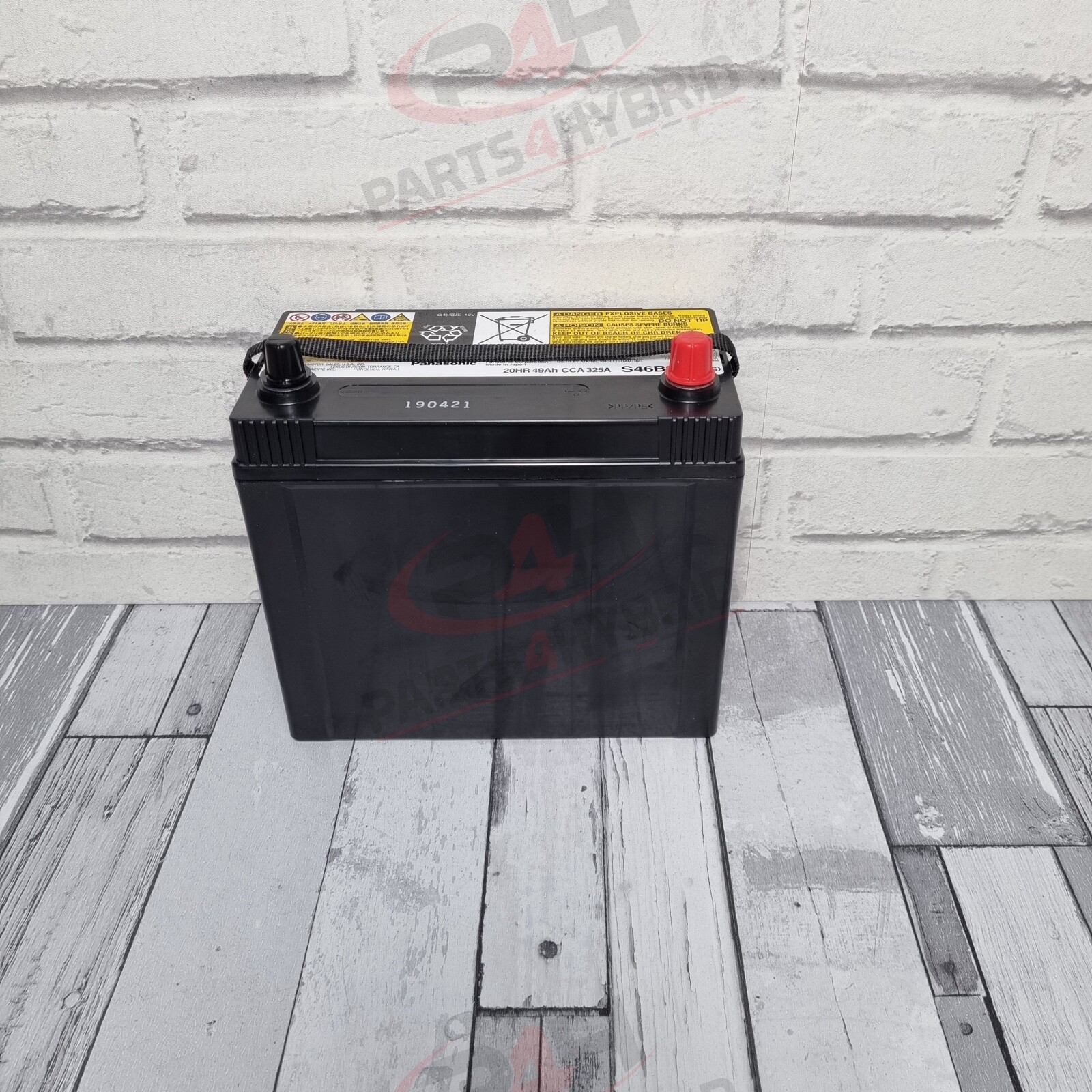 Lexus IS300H Battery S46B24L Genuine Panasonic 12V Battery 49AH 28800-36082 - Image 4