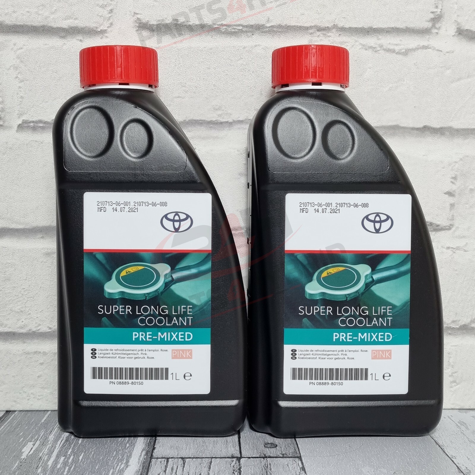 Genuine Toyota Prius Plug In Super Long Life Pink Coolant Pre Mixed Antifreeze - Image 6