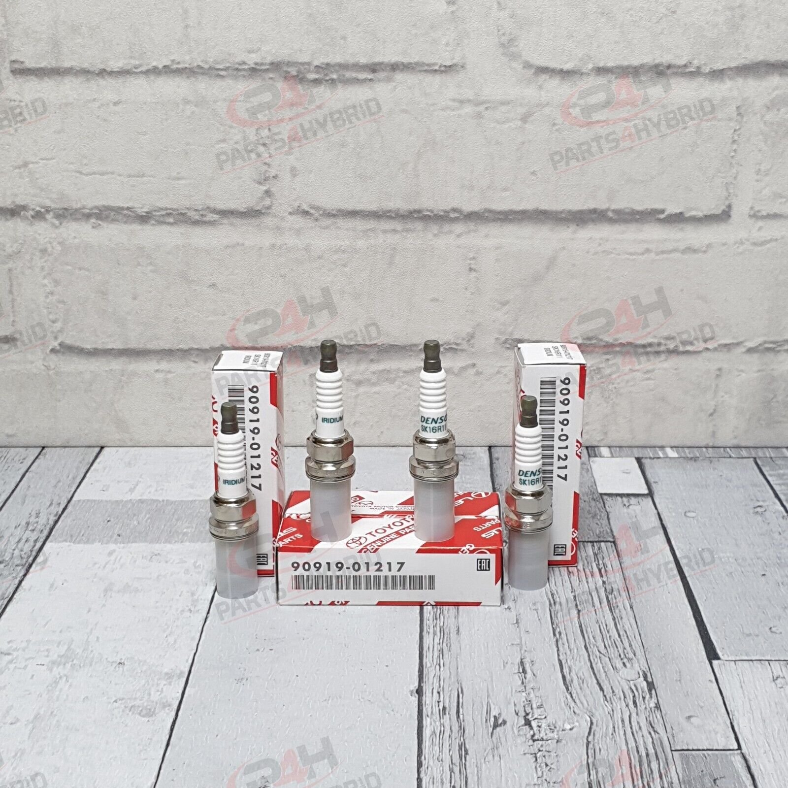 thumbnail image 2 of 4 Pack DENSO Iridium Spark Plugs SK20R11 3297 – For Camry, Rav4 – 90919-01210 2 of 5