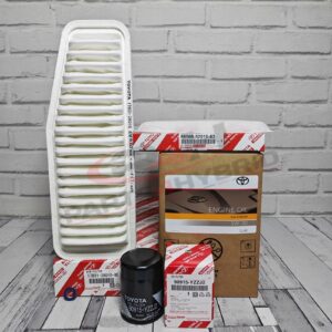 Genuine Toyota RAV4 Service Kit ACA23 2.4L 2000-2005 With 5W30 Oil & All Filters