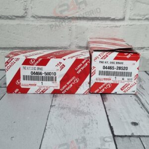 Genuine Toyota Alphard Brake Pads Front & Rear Pads Oem 04465-28520 & 0446658010