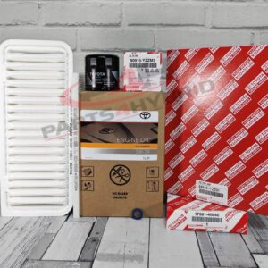 Genuine Toyota IQ Service Kit 1.0L KGJ10 2008 To 2015  5W30 Oil & All Filters