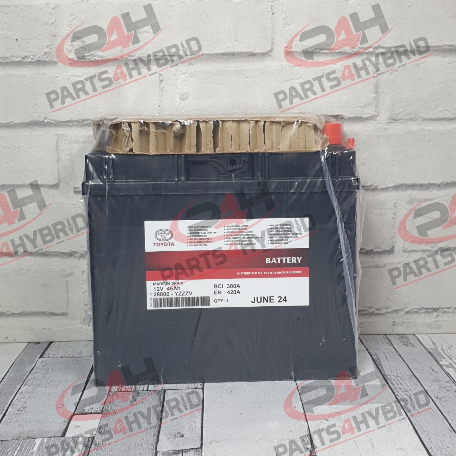 Toyota Yaris Battery 45AH Genuine 12V Auxiliary Battery 28800-AZC31 2005 TO 2018