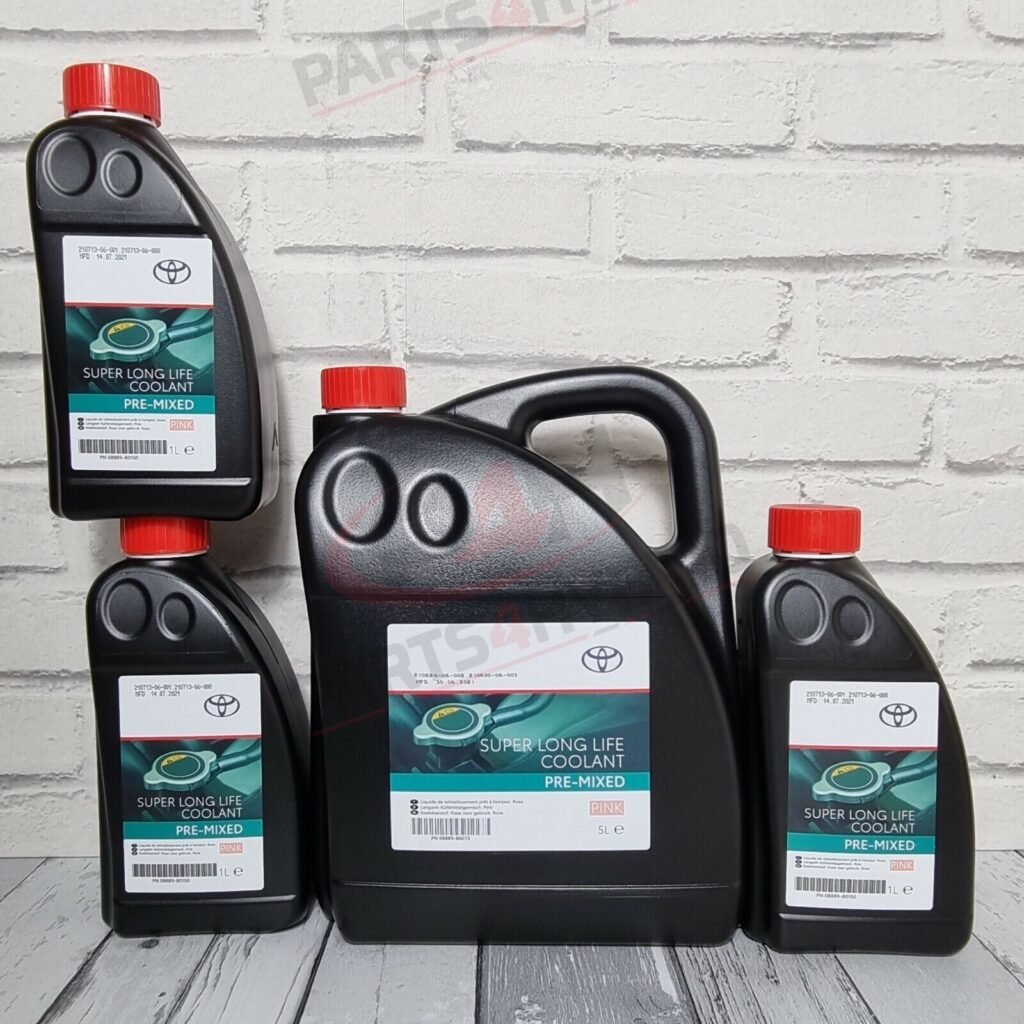 GENUINE TOYOTA YARIS SUPER LONG LIFE PINK COOLANT PRE MIXED READY ...