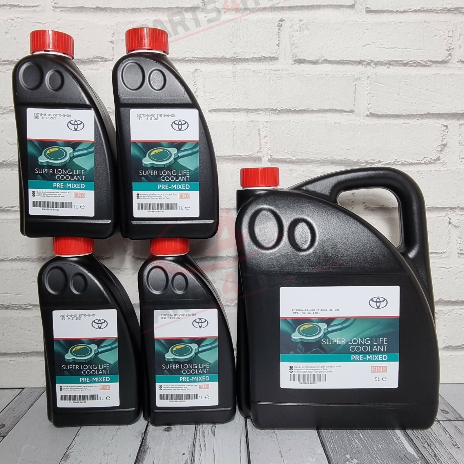 Geniune Toyota Alphard Pink Coolant Super Long Life Pre Mixed Ready Antifreeze - Image 12