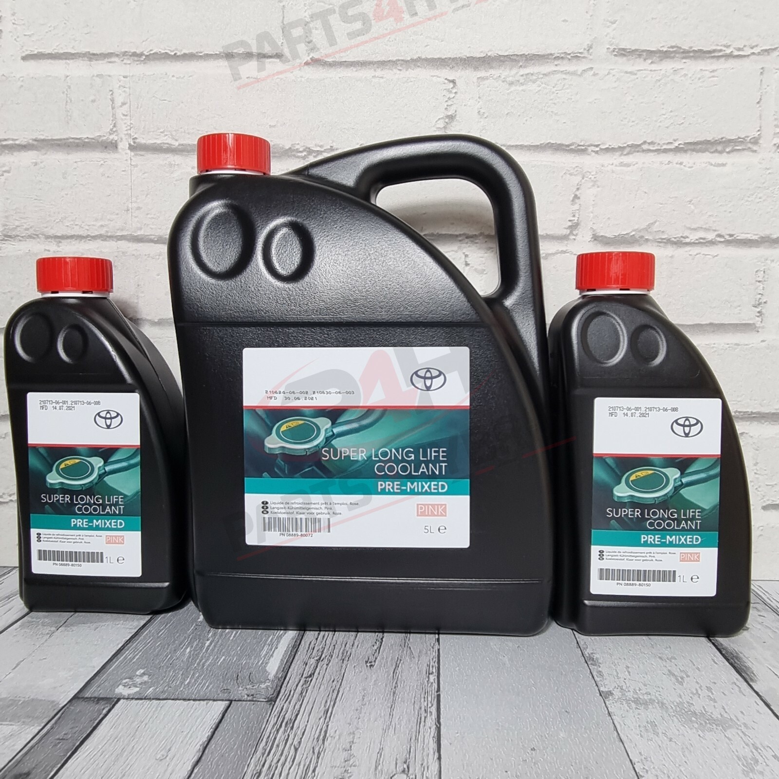 Geniune Toyota Alphard Pink Coolant Super Long Life Pre Mixed Ready Antifreeze - Image 10