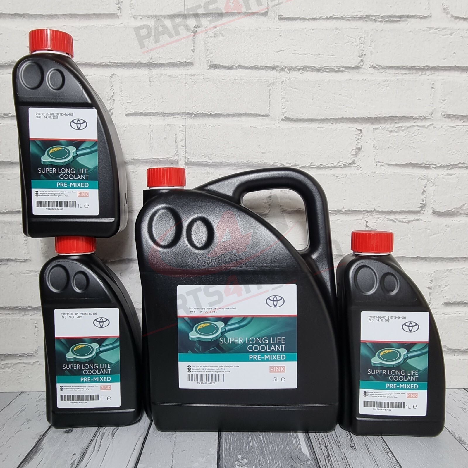 Geniune Toyota Alphard Pink Coolant Super Long Life Pre Mixed Ready Antifreeze - Image 11