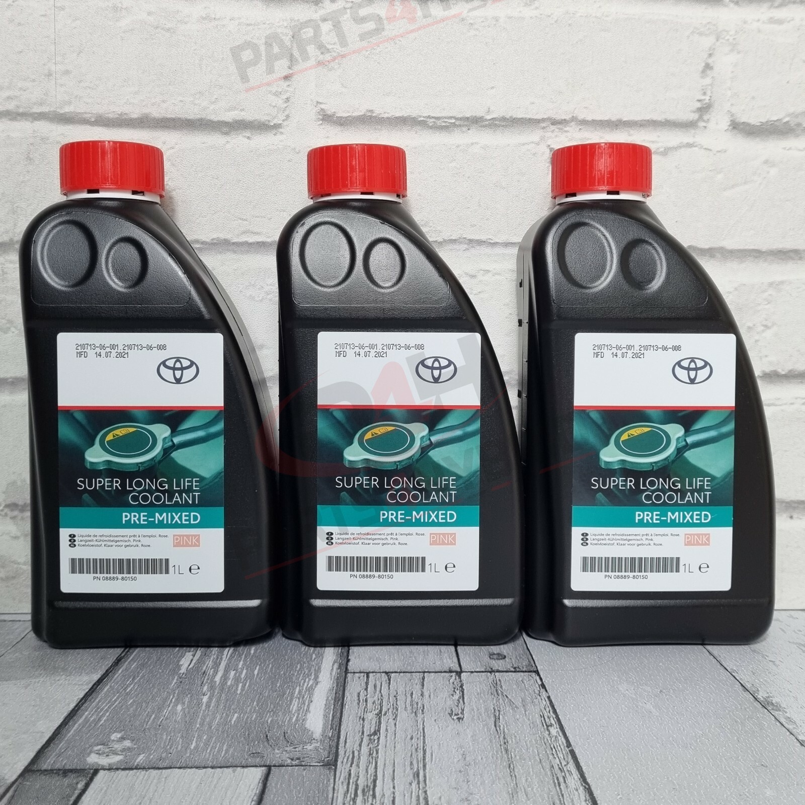 Genuine Toyota Yaris Verso Pink Coolant Super Long Life Pre Mixed Ready Antifree - Image 7