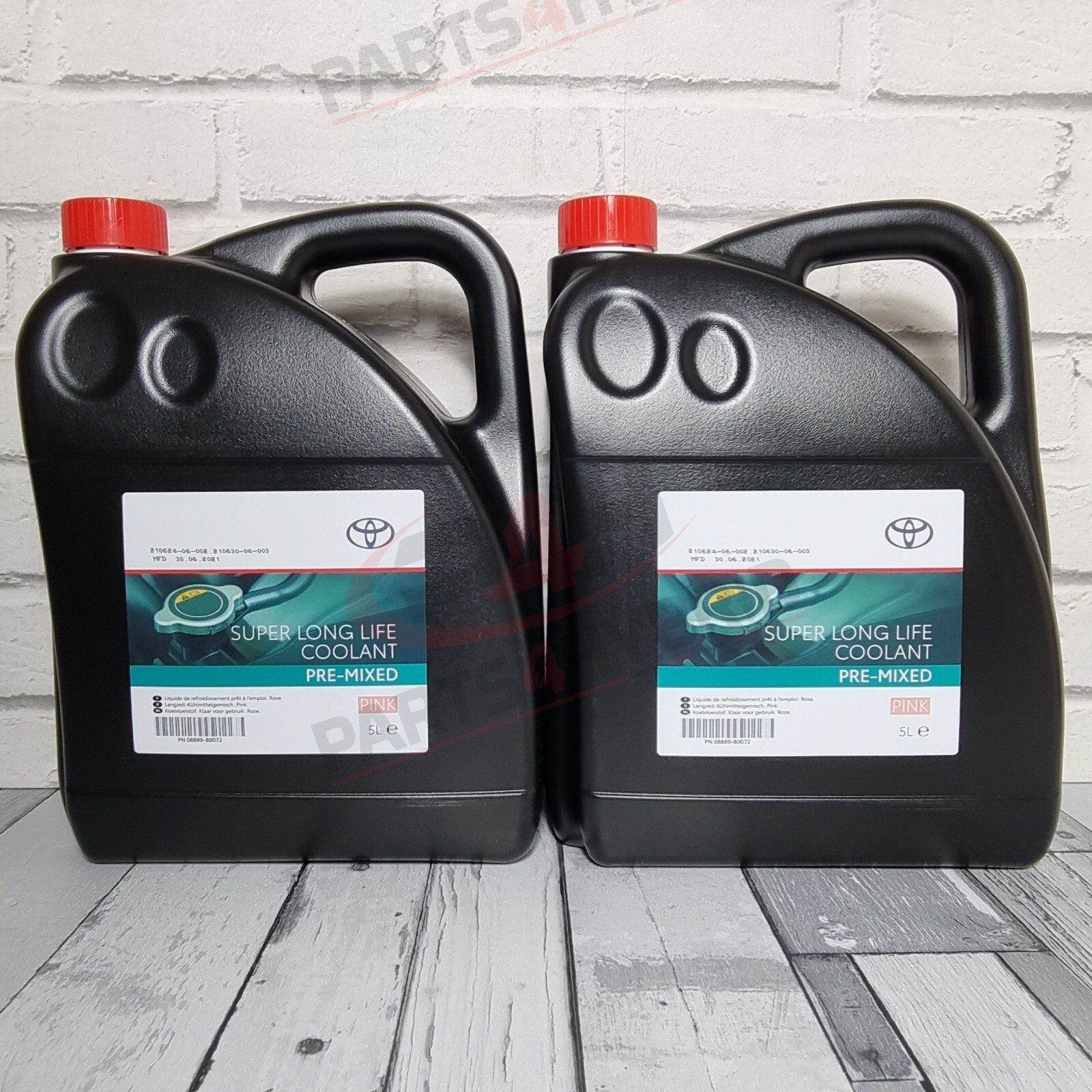 Genuine Toyota Yaris Verso Pink Coolant Super Long Life Pre Mixed Ready Antifree - Image 13