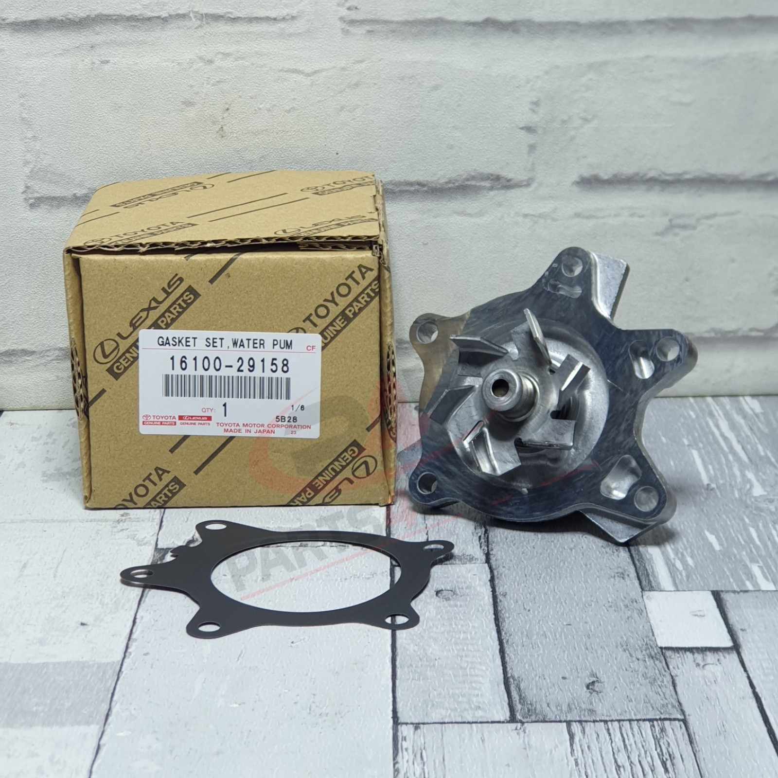 Genuine Toyota Prius Water Pump 2005 to 2009 Engine Water Pump Part 16100-29158 - Image 4