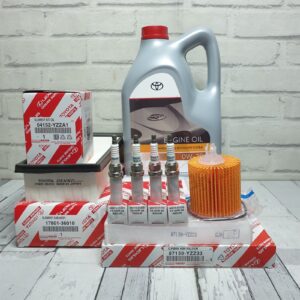 Genuine Toyota Vellfire Hybrid Service kit AYH30 2.5L 2015-2021 With Spark Plugs