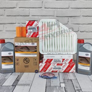 Genuine Toyota Alphard Service Kit GGH25 2008-15 3.5L With 7L 5W30 Oil & Filters