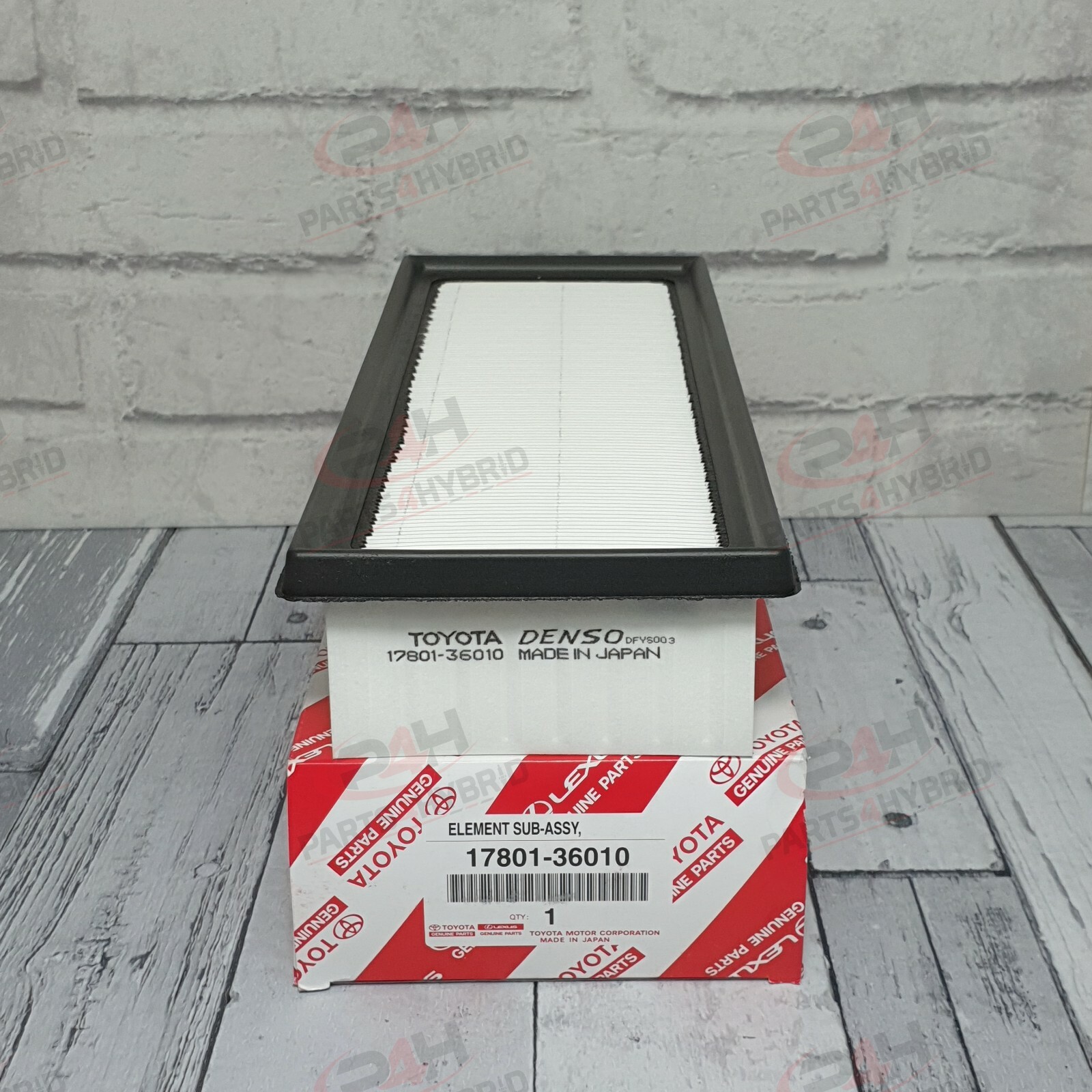 Genuine Toyota Alphard Air Filter Ayh30 2.5L 2015-21 Oem 17801-36010 Air Cleaner