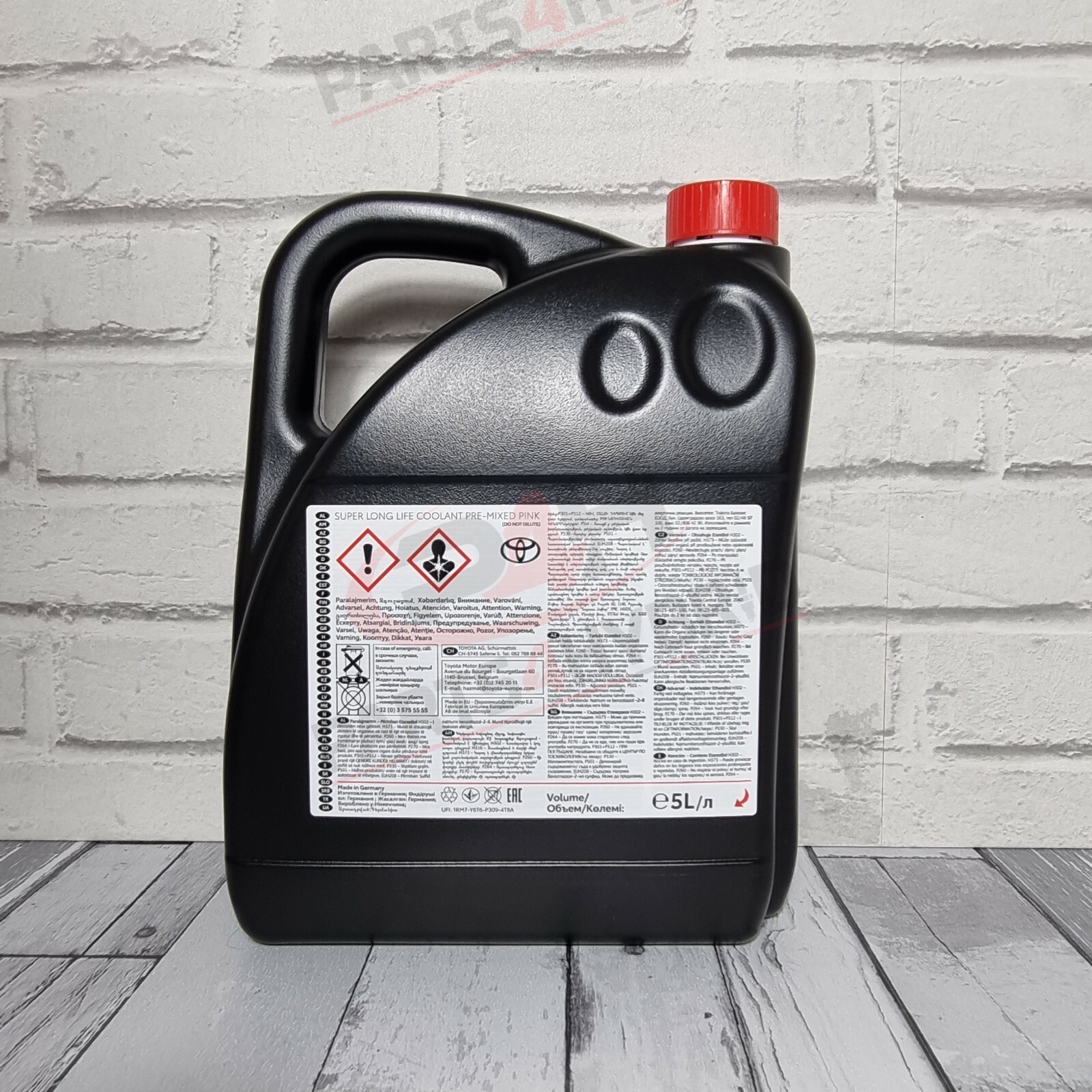 Genuine Toyota Mirai Super Long Life Pink Coolant Pre Mixed Ready Antifreeze - Image 3