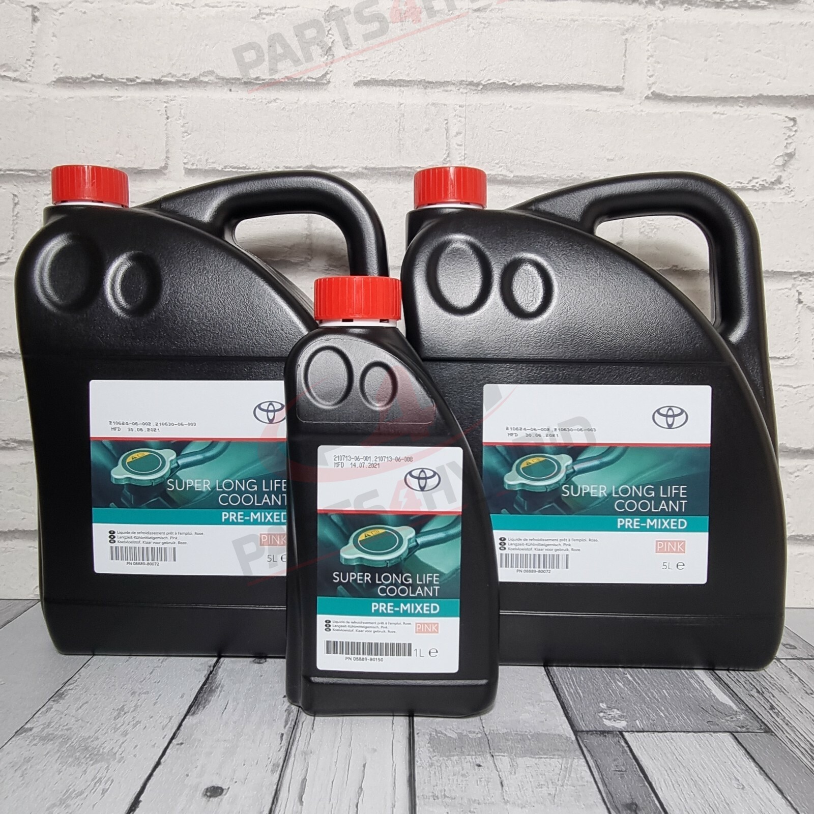 Genuine Toyota Mirai Super Long Life Pink Coolant Pre Mixed Ready Antifreeze