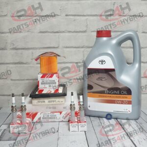 Toyota Prius Service Kit 2016 - 2017 ZVW50 ZVW52 Genuine Oil Spark Plugs Filters