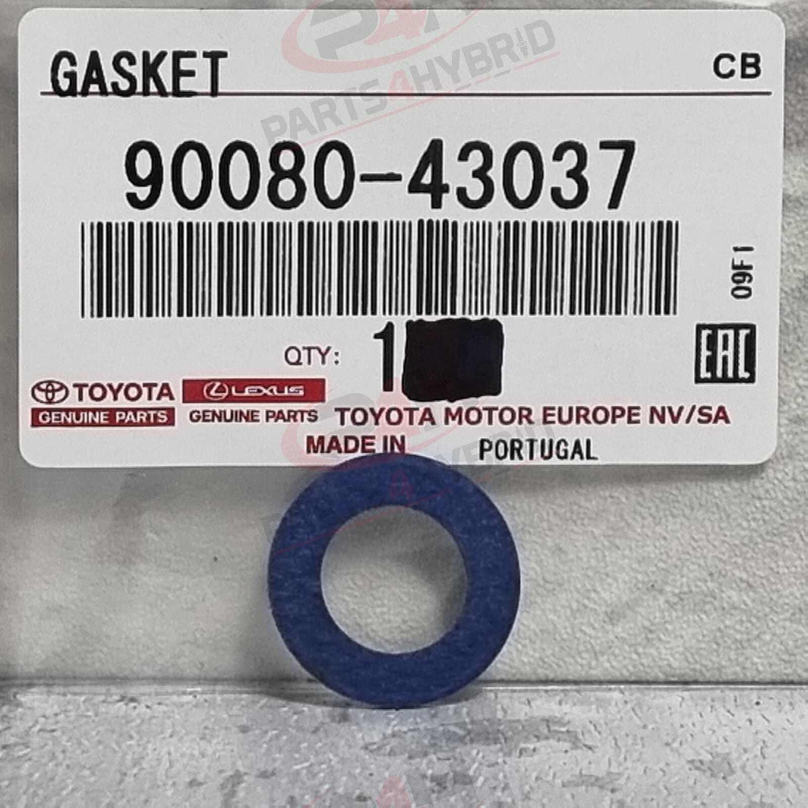 GENUINE TOYOTA AYGO SUMP PLUG WASHER 90080-43037 OIL PAN DRAIN GASKET