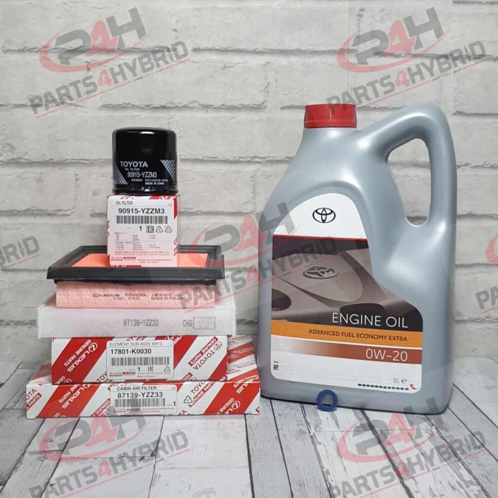 Genuine Toyota Yaris Cross Hybrid Service Kit MXPJ15 1.5L 2020-22 0W20 ...