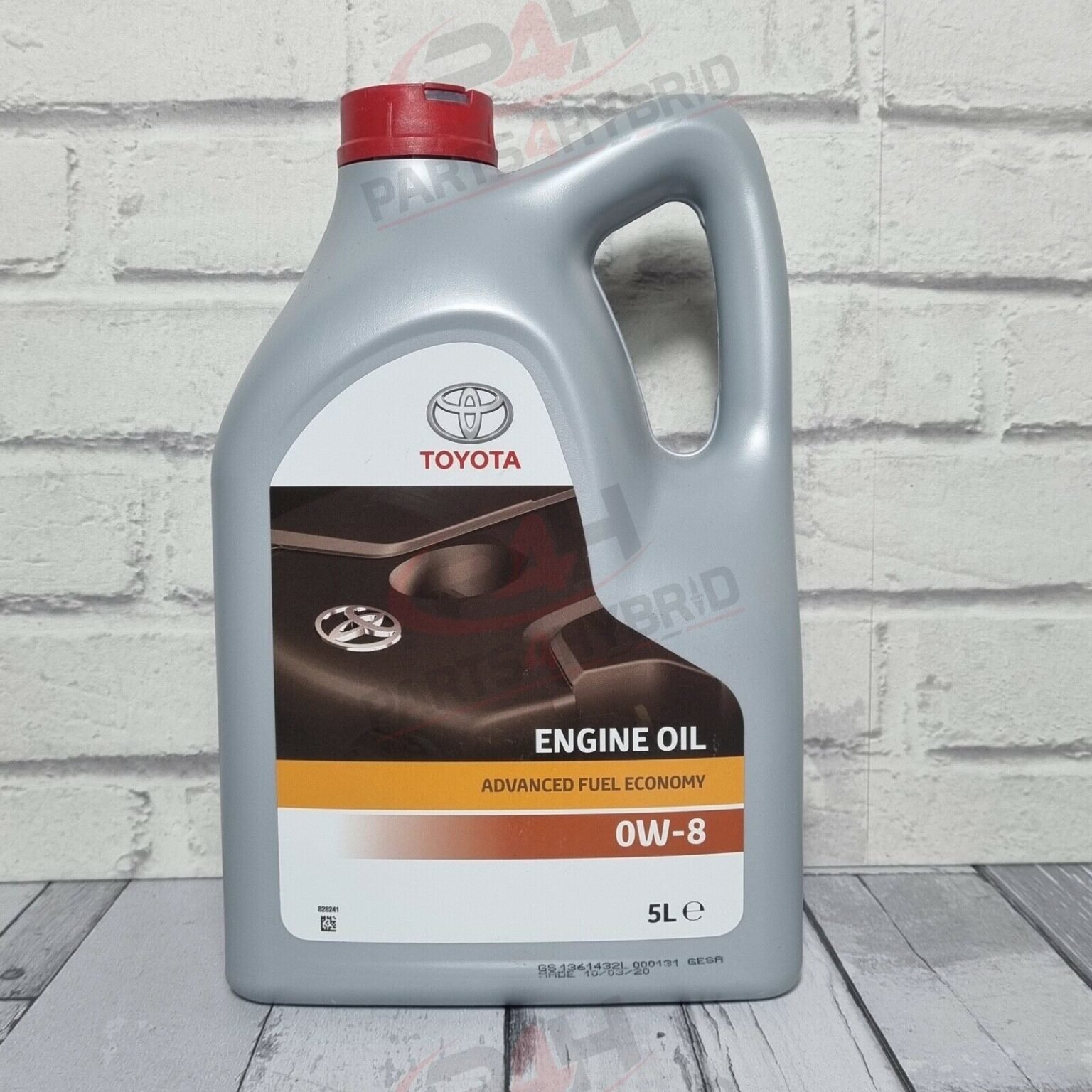 TOYOTA YARIS 0W8 ENGINE OIL GENUINE TOYOTA ADVANCED FUEL ECONOMY JASO