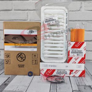 Yaris Service Kit 1.3L 2010-2020 NSP130 Genuine Toyota  5W30 Oil & All Filters