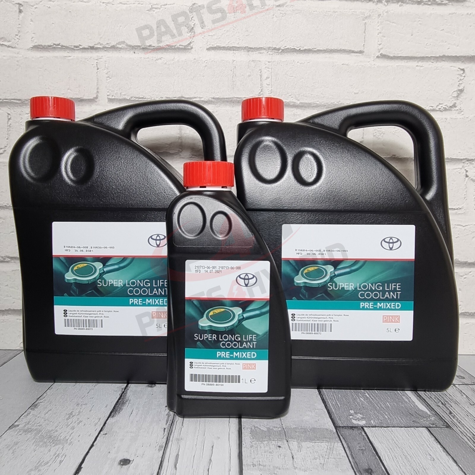 Genuine Lexus RX450H Pink Coolant Super Long Life Pre Mixed Ready Antifreeze