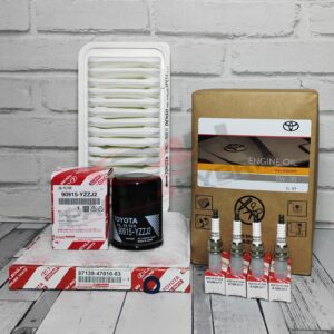 Genuine Toyota Avensis Verso Service Kit ACM21 2.4L 2001-2009 With Spark Plugs