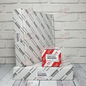 Genuine Toyota Corolla Front Brake Discs & Pads ZWE211 43512-02390 & 04465-02470