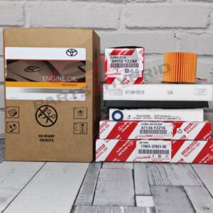 Genuine Toyota Prius Plus Service Kit 2011 To 2017 ZVW40 5W30 Oil & All Filters