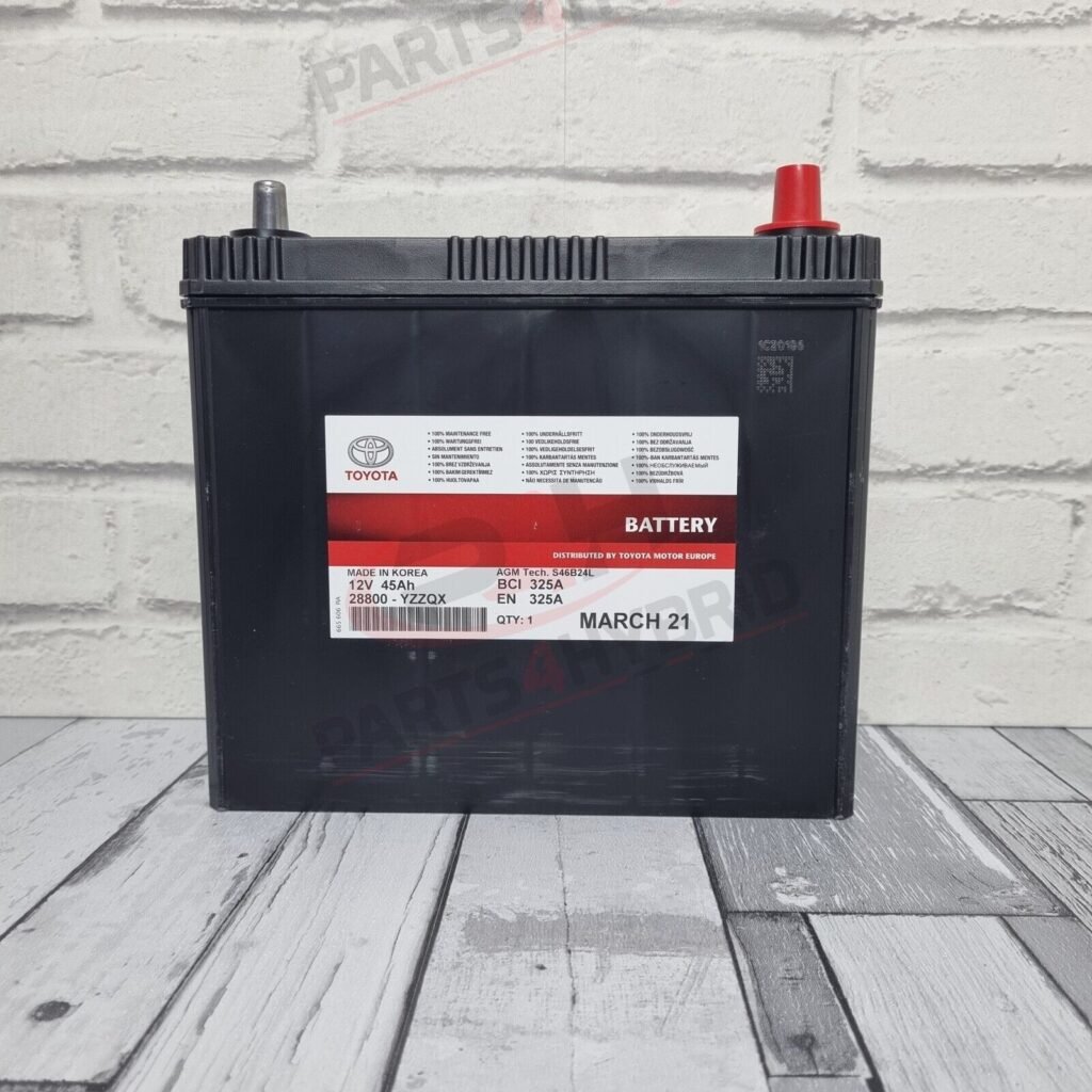 LEXUS IS300H 12V BATTERY 45AH S46B24L AUXILIARY GENUINE BATTERY 3YEARS ...