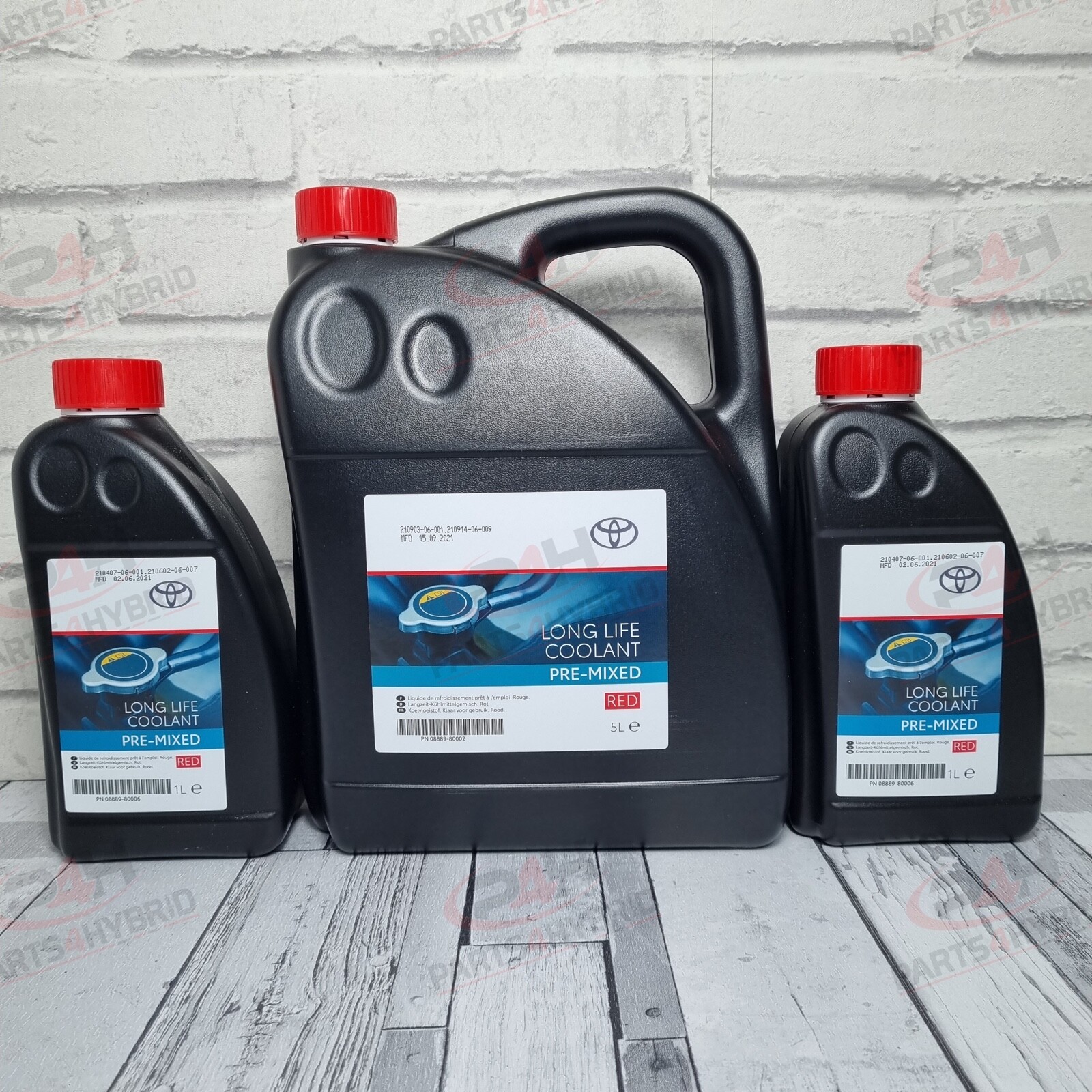 GENUINE TOYOTA RED COOLANT READY TO USE PREMIXED OEM 08889-80006 & 08889-80002 - Image 15
