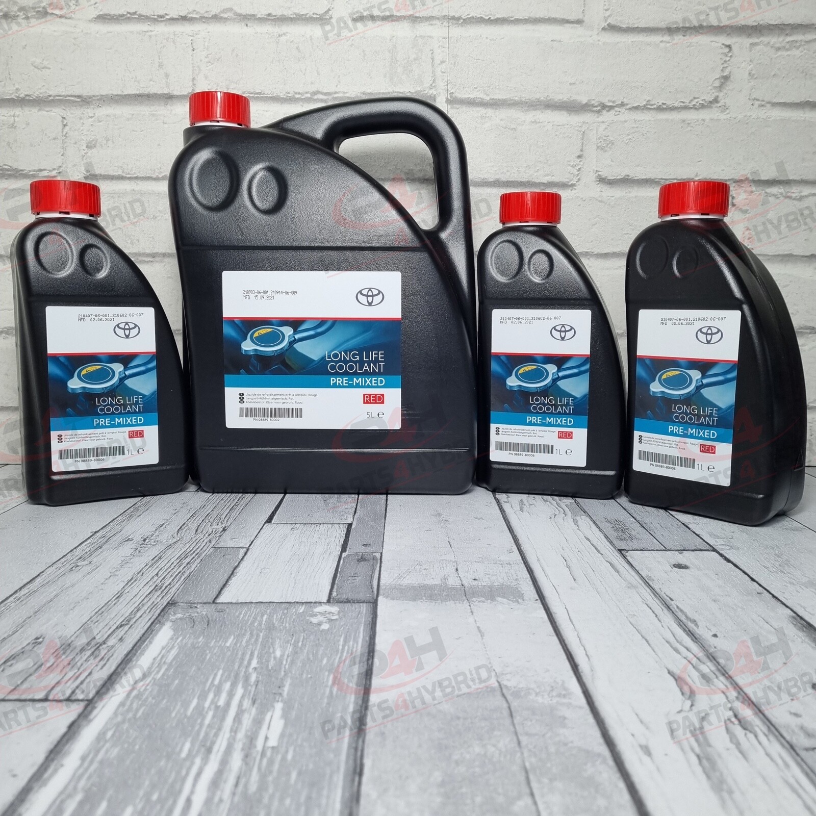 GENUINE TOYOTA RED COOLANT READY TO USE PREMIXED OEM 08889-80006 & 08889-80002 - Image 16