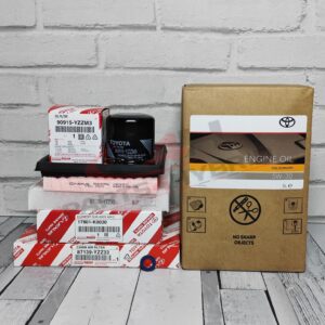 Genuine Toyota Yaris Cross Hybrid Service Kit Mxpj15 1.5L 2020-22 5W30 & Filters
