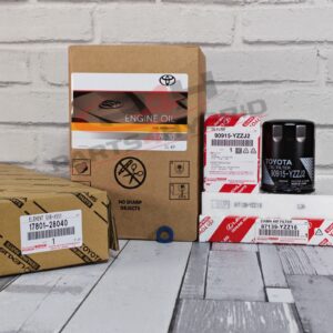 Toyota Estima Hybrid Service Kit AHR20 2006 - 2016 Genuine 5W30 Oil & Filters