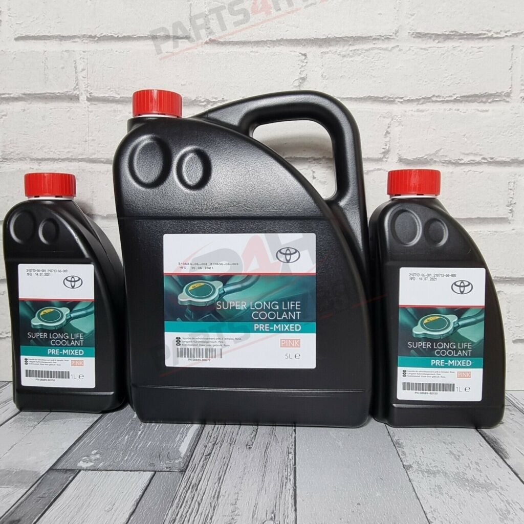 GENUINE TOYOTA HILUX SUPER LONG LIFE PINK COOLANT PRE MIXED READY ...
